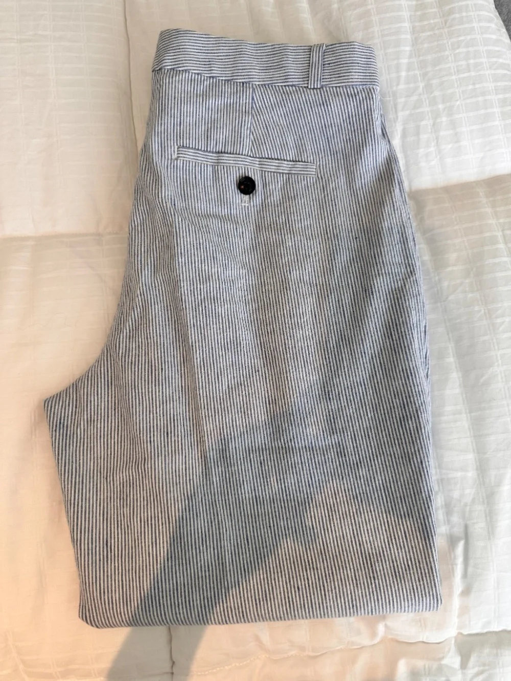 Banana Republic Avery Linen Pants (women's 10)